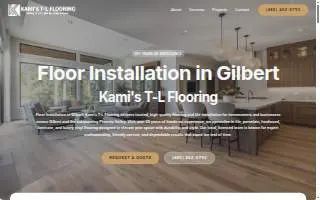 Kami's T-L Flooring website
