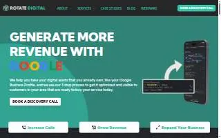 Rotate Digital website
