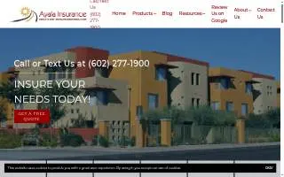 Ayala Insurance Services website