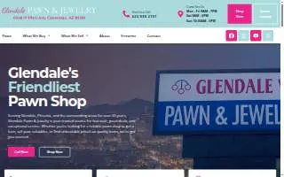 Glendale Pawn and Jewelry website