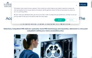 Veterinary Outpatient MRI
