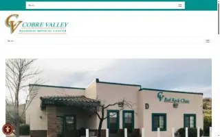 Cobre Valley Red Rock Clinic website