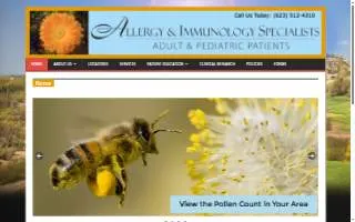 Allergy&immunology Specialist website