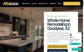 AZ1 Builders website
