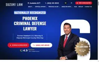 Suzuki Law Offices of Goodyear website