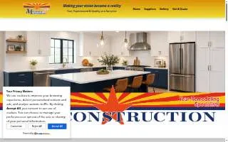 A & E Flooring and Construction LLC website