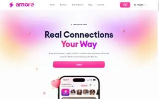 Amore Pie & More website