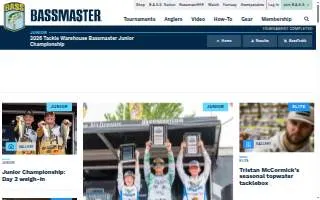 Bass Tackle Master website
