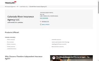 Colorado River Insurance website