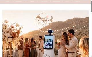 Luxe Desert Photo Booth