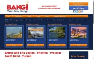 BANG! Web Site Design of Laveen website
