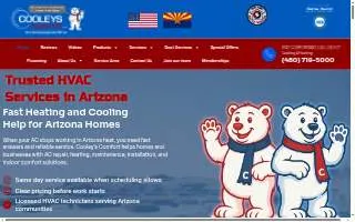 Cooley's Comfort website