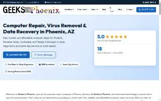 Geeks in Phoenix of Laveen website