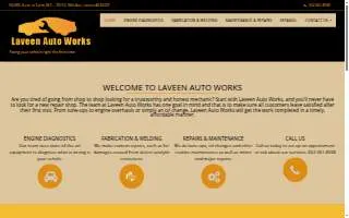 Laveen Auto Works website