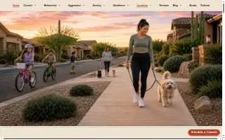 Phoenix Dog Training and Behavior Center of Laveen website