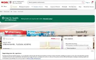 CVS Pharmacy of Marana website