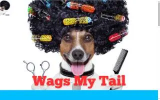 Wags My Tail Pet Grooming website