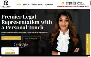 Alpha Omega Law Offices, PLLC website