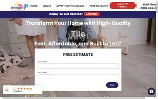 Integrity Precision Flooring website