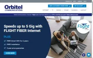 Orbitel Communications website