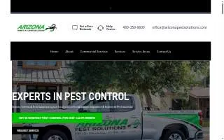 Arizona Termite & Pest Solutions website