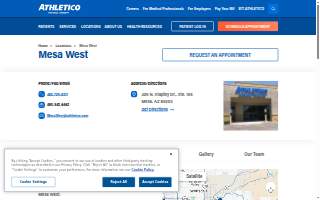 Athletico Physical Therapy - Mesa West
