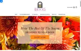 Beicis Flower Shop website