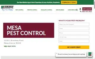 Bulwark Exterminating Corporate website