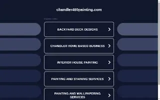 Chandler 480 Painting website