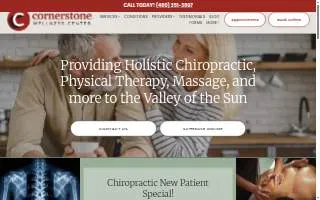 Cornerstone Wellness Center of Mesa website