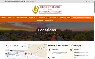 Desert Hand and Physical Therapy of Mesa