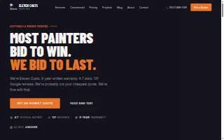 Eleven Coats Painting website