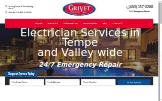 Grivet Electric Inc of Mesa website