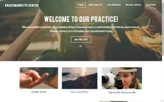 Krasemann, Mark A OD website