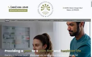 Longevity Physical Therapy & Wellness - Mesa website