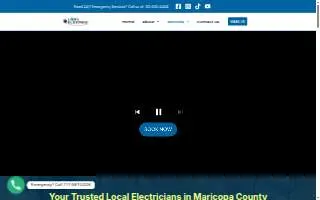 Look Electric of Mesa website