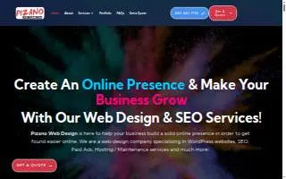 Pizano Web Design & SEO of Mesa website