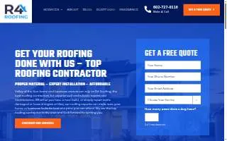R4 Roofing website