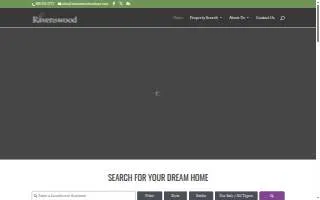 Ravenswood Realty website