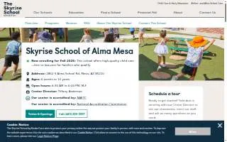 Skyrise School of Alma Mesa website