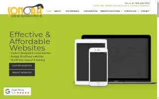 Sonora DesignWorks website