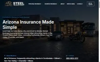 Steel Insurance Agency, LLC website