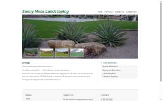 Sunny Mesa Landscaping Co