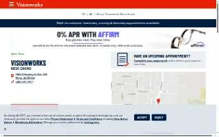 Visionworks Mesa Grand website