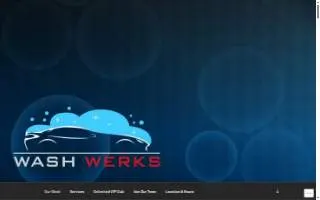 Wash Werks Express website