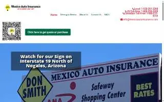Don Smith Mexico Auto Insurance website