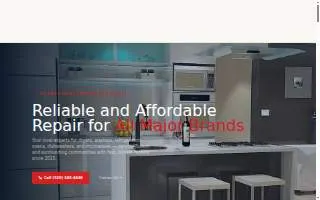 AXUS Appliance Repair website