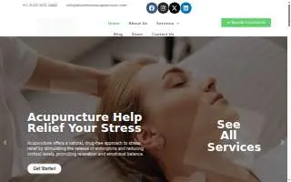 Bluemoon Acupuncture Pain And Wellness Center website