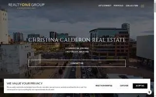 Christina Calderon Real Estate website