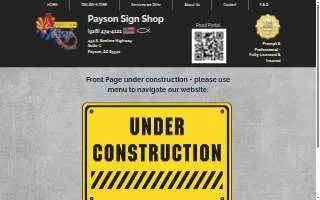Arizona Vinyl Signs & Graphics website